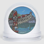 Vancouver Snow Globe Custom Vancouver Snowglobe Schneekugeln (Vorderseite)