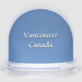 Vancouver Snow Globe Custom Vancouver Snowglobe Schneekugeln (Rückseite)