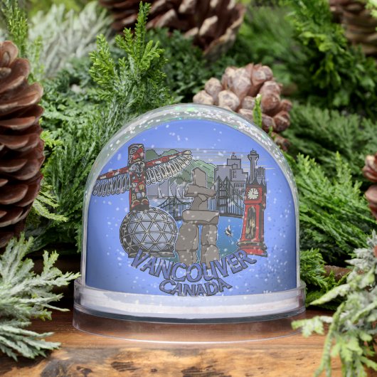 Vancouver Snow Globe Custom Vancouver Snowglobes Schneekugeln (Winter)