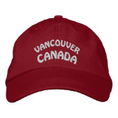 Vancouver Souvenir Baseball Cap bestickte Cap Bestickte Kappe (Vorderseite)