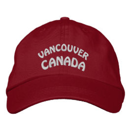 Vancouver Souvenir Baseball Cap bestickte Cap Kappe