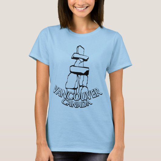 Vancouver Souvenir Bio T - Shirt Kanada T-Shirt (Vorderseite)
