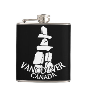 Vancouver-Souvenir-Flasche Vancouver-Landmark-Gesc Flachmann