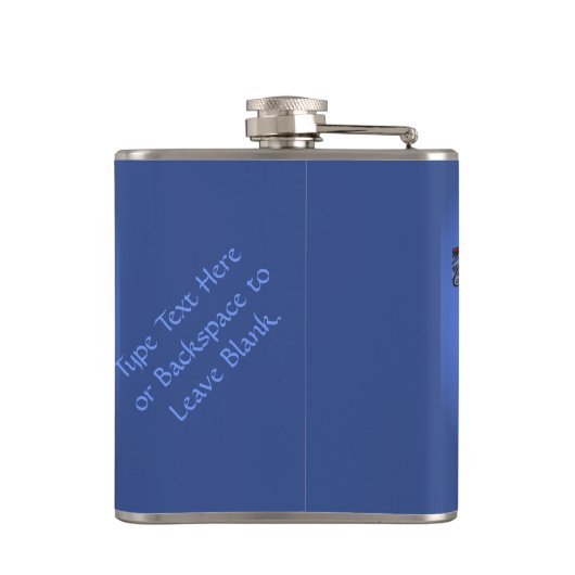 Vancouver Souvenir Flask Custom Van Sehenswürdigke Flachmann (Rückseite)