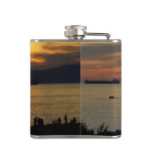 Vancouver Souvenir Flask Custom Vancouver BC Flask Flachmann (Rückseite)