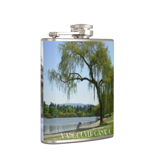 Vancouver Souvenir Flask Custom Vancouver BC Flask Flachmann (Rechts)