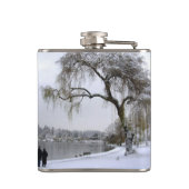 Vancouver Souvenir Flask Custom Vancouver BC Flask Flachmann (Rückseite)