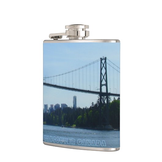 Vancouver Souvenir Flask Custom Vancouver BC Flask Flachmann (Links)