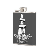 Vancouver Souvenir Flask Vancouver Sehenswürdigkei Flachmann (Links)