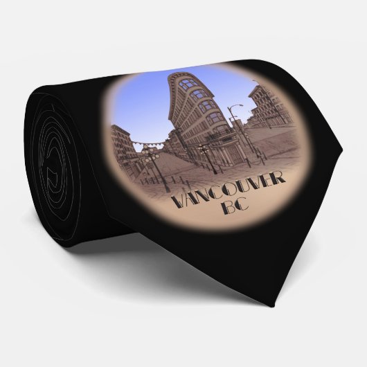 Vancouver Souvenir Gastown Krawatte Sehenswürdigke (Gerollt)