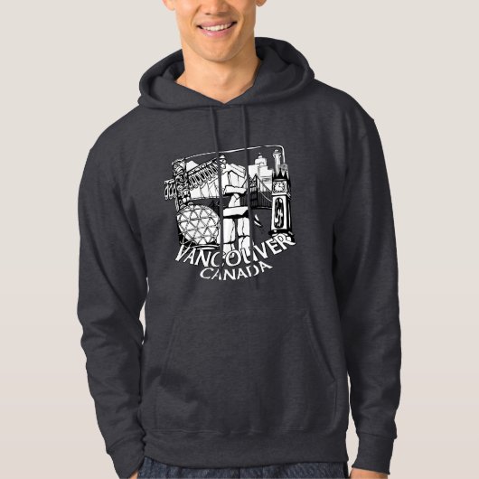 Vancouver Souvenir Hoodie Vancouver Canada Hoodies (Vorderseite)