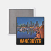 Vancouver Souvenir Magnet (Vorderseite/Rückseite)