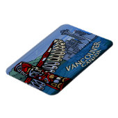 Vancouver Souvenir Magnet Totem Pole Sehenswürdigk (Linke Seite)