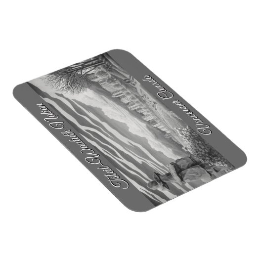 Vancouver Souvenir Magnet Vancouver Landmark Gift (Rechte Seite)