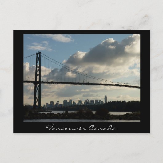 Vancouver Souvenir Postcard Totem Pole Persönliche Postkarte (Vorderseite)