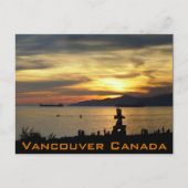 Vancouver Souvenir Postkarten Inukshuk Sehenswürdi (Vorderseite)