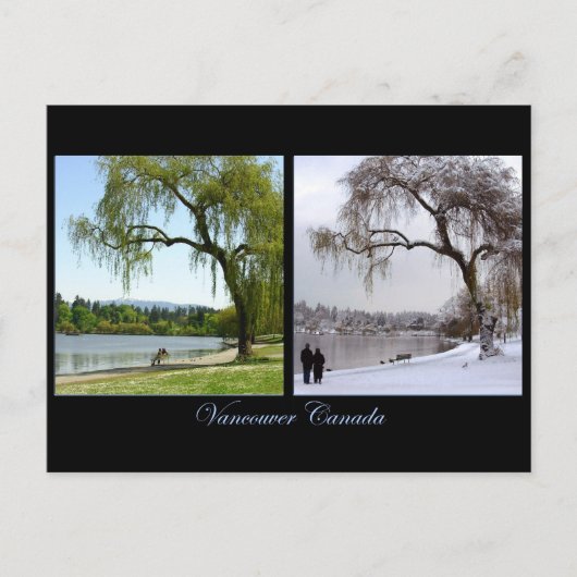 Vancouver Souvenir Postkarten Seasons Landschaft (Vorderseite)