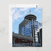 Vancouver Souvenir Postkarten Totem Pole Sehenswür (Vorne/Hinten)