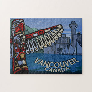Vancouver Souvenir Puzzle Einzigartiger Vancouver