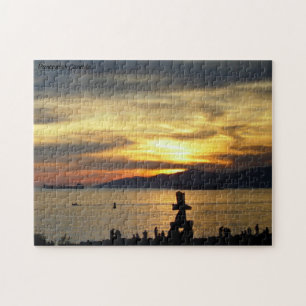 Vancouver Souvenir Puzzle Vancouver Sunset Geschen