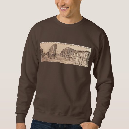 Vancouver Souvenir Shirt Männer Gastown Sweatshirt (Vorderseite)