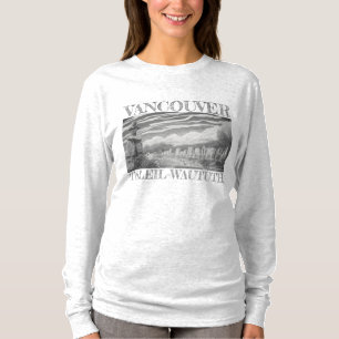 Vancouver Souvenir T - Shirt Vancouver Kunst, Dich