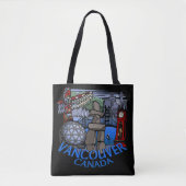 Vancouver Souvenir Tote Bag Landmark Art Bags Tasche (Vorderseite)