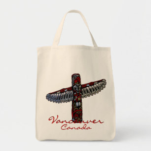 Vancouver Souvenir Tote Bag Sehenswürdigkeit Art B Tragetasche