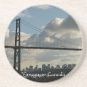 Vancouver Souvenir Untersetzer Lions Gate Cityscap (Vorne)