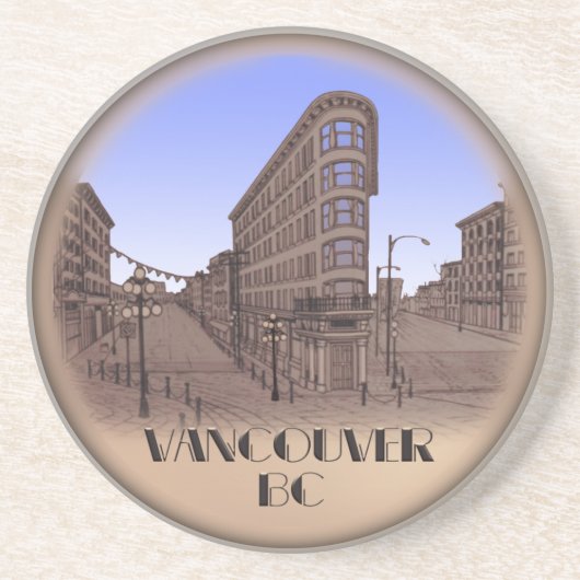 Vancouver Souvenir Untersetzer Vancouver Gastown G (Vorne)