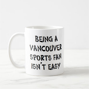 Vancouver-Sportfan, zu sein Kaffeetasse