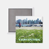 Vancouver Stanley Park Magnet (Vorderseite/Rückseite)