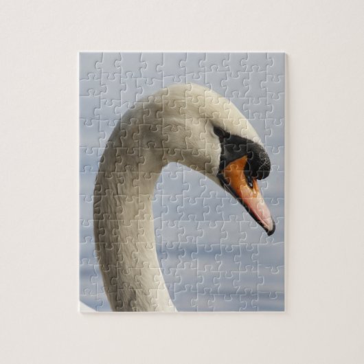 Vancouver, Stanley Park, Mute Swan (Cygnus olor) 2 Puzzle (Vertikal)