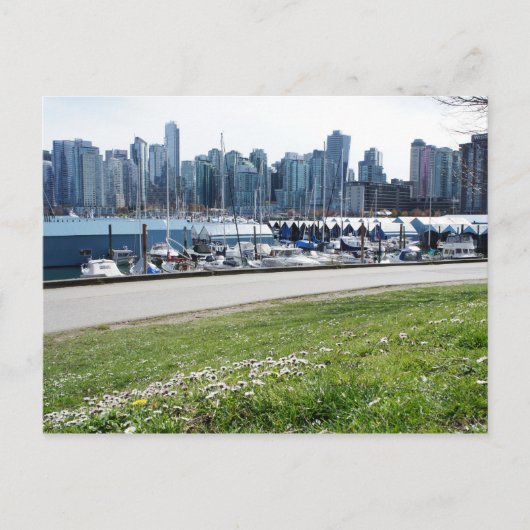 Vancouver Stanley Park Postkarte (Vorderseite)