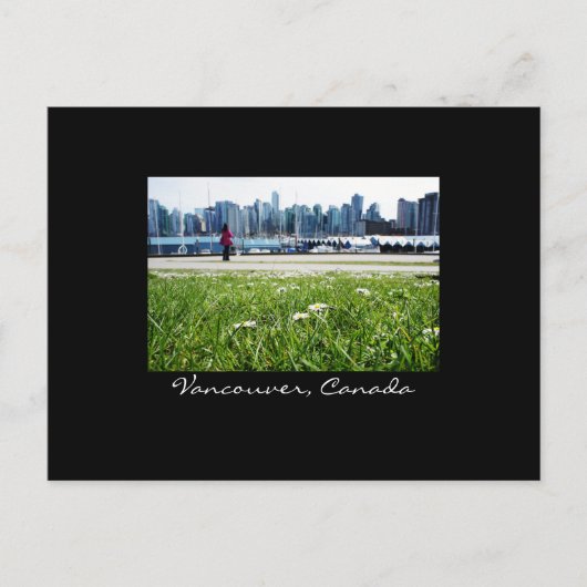 Vancouver Stanley Park Postkarte (Vorderseite)