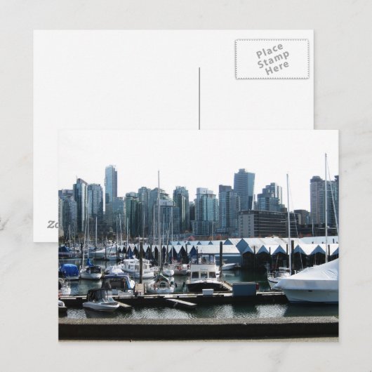 Vancouver Stanley Park Postkarte (Vorne/Hinten)