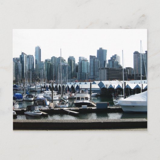 Vancouver Stanley Park Postkarte (Vorderseite)