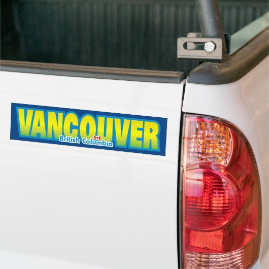 Vancouver-Stoßdämpfer Autoaufkleber (Auf Lkw)