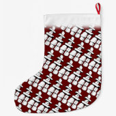 Vancouver Strumpf Inukshuk Weihnachtsfest Strumpf Großer Weihnachtsstrumpf (Rückseite)