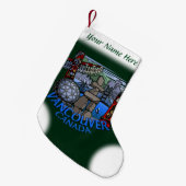 Vancouver Strumpf Vancouver Weihnachtsfest Strumpf Kleiner Weihnachtsstrumpf (Vorderansicht (hängend))