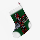 Vancouver Strumpf Vancouver Weihnachtsfest Strumpf Kleiner Weihnachtsstrumpf (Rückseite (Hängend))