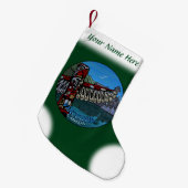 Vancouver Strumpf Vancouver Weihnachtsfest Strumpf Kleiner Weihnachtsstrumpf (Vorderansicht (hängend))