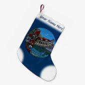 Vancouver Strumpf Vancouver Weihnachtsfest Strumpf Kleiner Weihnachtsstrumpf (Vorderansicht (hängend))