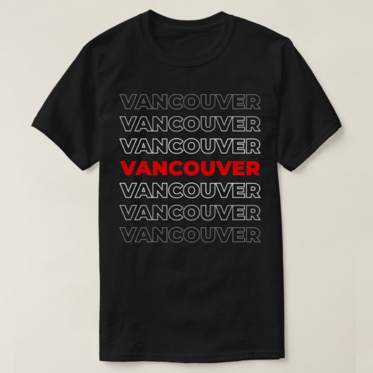 Vancouver T-Shirt (Design vorne)