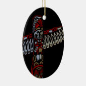 Vancouver Totem Pole San Salvatore - der Zuckerhut Keramikornament (Rechts)