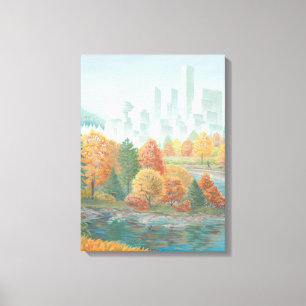 Vancouver Totem Polen Kunstdruckerei Leinwand