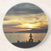 Vancouver Untersetzer Inukshuk Vancouver Souvenir  (Vorne)
