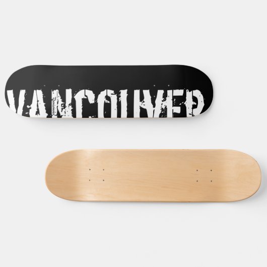 Vancouver - Urban Style - Skateboard (Horizontal)