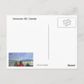 Vancouver View Postkarte (Rückseite)