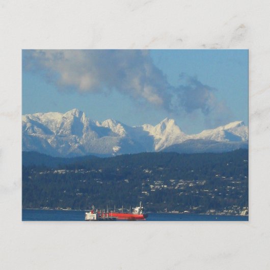 Vancouver View Postkarte (Vorderseite)